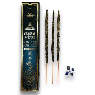 Aroma incienso Varillas Lapis Lazuli 20 Gramos + Cristales