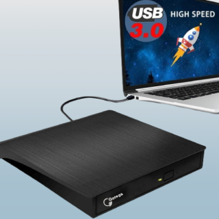 Unidad de DVD externa USB 3.0 portátil