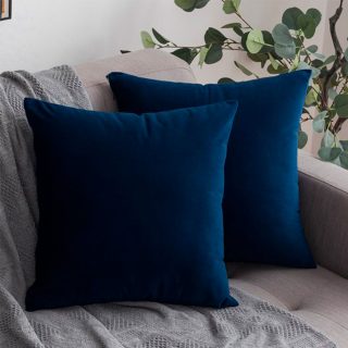 Fundas para cojines color azul