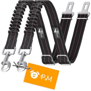 Pack de 2x Correas Premium para el Carro Rosada