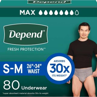 Ropa interior de incontinencia para hombres talla S-M