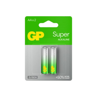 Batería GP AA x 2 Super Alcalinas