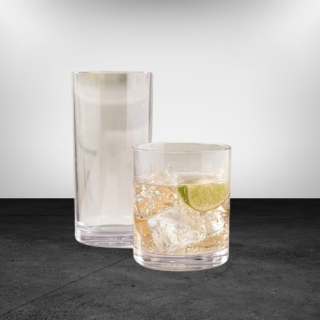 Vasos clasicos de plastico de alta calidad