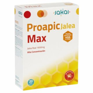 Sakai Proapic Jalea Max 1650mg 20 Viales