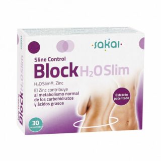 Sakai Sline Control Block H2O Slim 30 Comprimidos