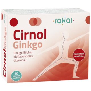 Sakai Cirnol Ginkgo 30 Cápsulas