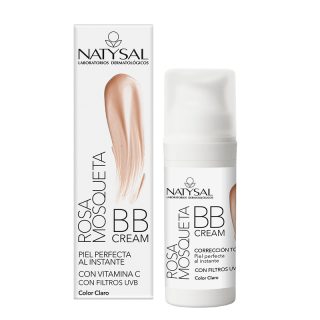Natysal BB Cream Rosa Mosqueta SPF20 Color Claro 30ml