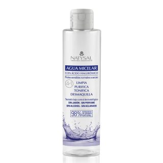 Natysal Agua Micelar con acido Hialuronico 4 en 1 250ml