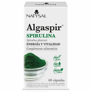 Natysal Algaspir Spirulina 60 Cápsulas