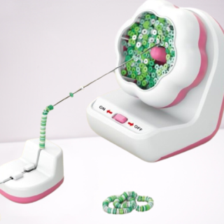 Girador eléctrico de cuentas de arcilla para hacer joyas
