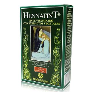 Radhe Shyam Hennatint Castaño Caoba Claro 60ml