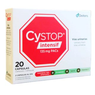 Deiters Cystop Intesif 20 Cápsulas