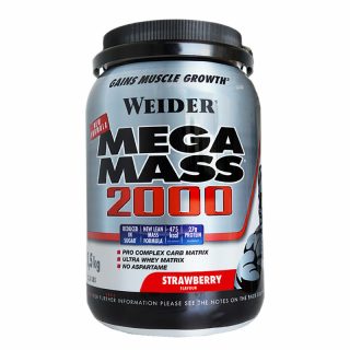 Weider Mega Mass 2000 Fresa 1 .5 Kg
