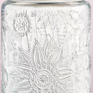 Tarro de almacenamiento de vidrio hermético de 23.7 onzas