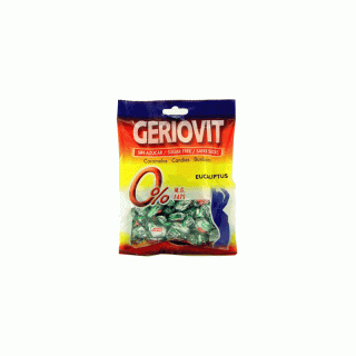 Gerio Caramelos de Eucalipto Sin Azúcar 75 Gramos