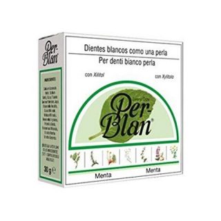 Perblan Dentifrico Blanqueante de Menta en Polvo 30 Gramos
