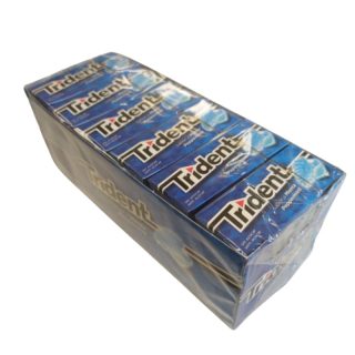 Trident Chicles Sabor Menta Sin Azúcar Caja 24 Unidades