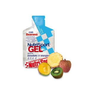 Nutri-sport Bebible en Gel con Guarana Sabor Exotico Caja 24×40 Gramos