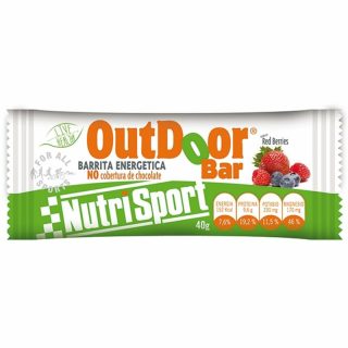 Nutri-sport Barrita Energetica Outdoor Red Berries Caja 20 Barritas