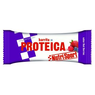 Nutri-sport Barrita Proteica Frutos Rojos Caja 24 Barritas