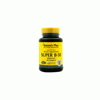 Nature’s Plus Vitamina Super B-50 60 Cápsulas