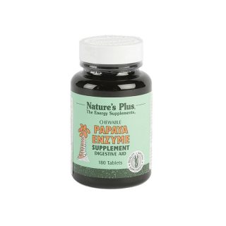 Nature’s Plus Papaya Enzime Masticables 180 Comprimidos