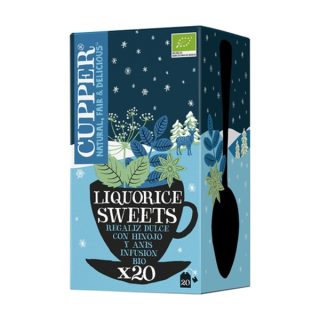 Cupper Infusion Winter Liquorice 20 Bolsas BIO