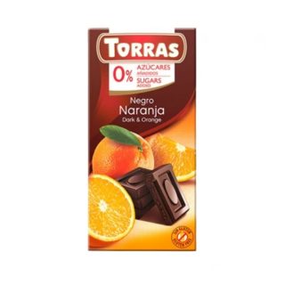 Torras Chocolate Negro 70% Con Naranja BIO 100 g