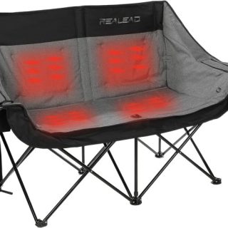 Silla de camping con calefaccion de dos plazas