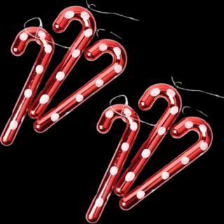 Decoraciones navidenas para exteriores color rojo