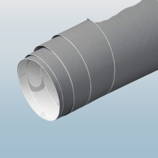 Papel tapiz de vinilo texturizado de color gris liso mate