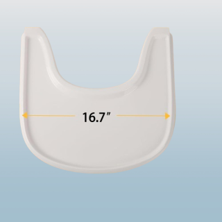 Bandeja para silla alta para bebé compatible con silla