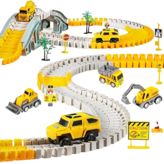 Pistas de carreras de construccion para ninos