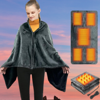 Manta termica con bateria con 3 niveles de calefaccion