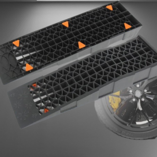 Rampa de servicio de automovil de perfil bajo