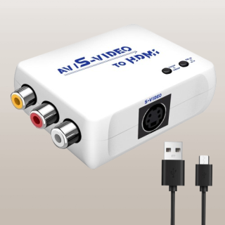 Convertidor S de video a HDMI