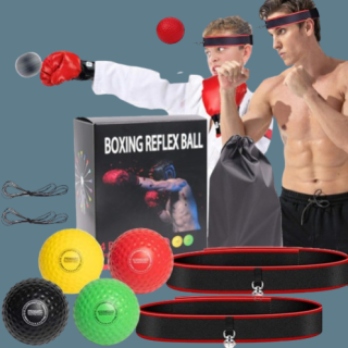 Pelota refleja de boxeo para ninos y adultos