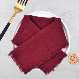 Servilletas de tela hechas a mano