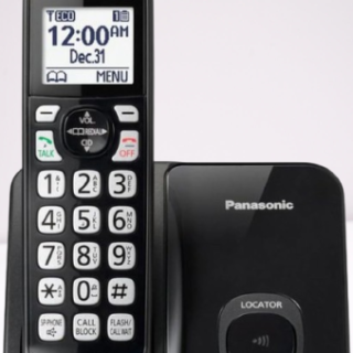 Panasonic KX-TGD510B Teléfono inalámbrico ampliable