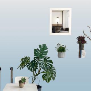 Espejo de pared rectangular decorativo de 12 x 16