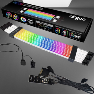 Cable GPU V2 RGB triple direccionable de 8 pines (6+2)