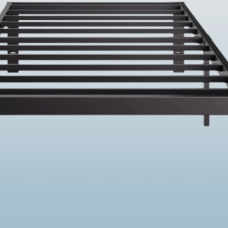 Marco de cama de tamaño individual de 18 pulgadas de alto