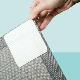 Almohadillas para alfombras paquete de 16 agarres