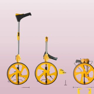 Pantalla digital de rueda de medicion