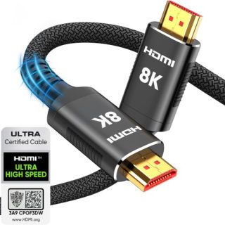 Cable HDMI de 3 m 48 Gbps ultra alta velocidad 8K60 4K120