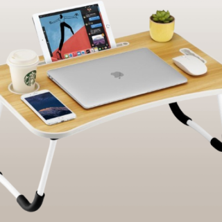 Mesa plegable para laptop bandeja port