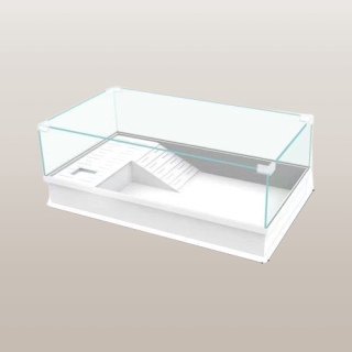 Acuario de tanque de tortugas