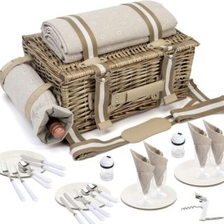 Cesta de picnic para 4 personas