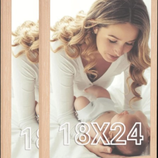 Marco de foto familiar grande