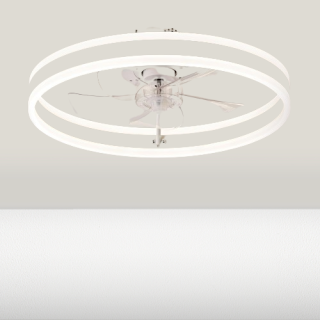 Ventiladores de techo con luces de 15.7 pulgadas